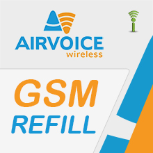 Airvoice GSM Pay As You Go Refills